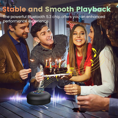 BlendGo Large Suction Cup Waterproof Bluetooth Speaker