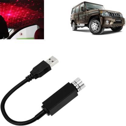 BlendGo Star Fancy Light Star Decoration Laser Light Flexible USB Night Lamp Multiple Lighting Effects Atmosphere Lamp Car Fancy Lights (Black)